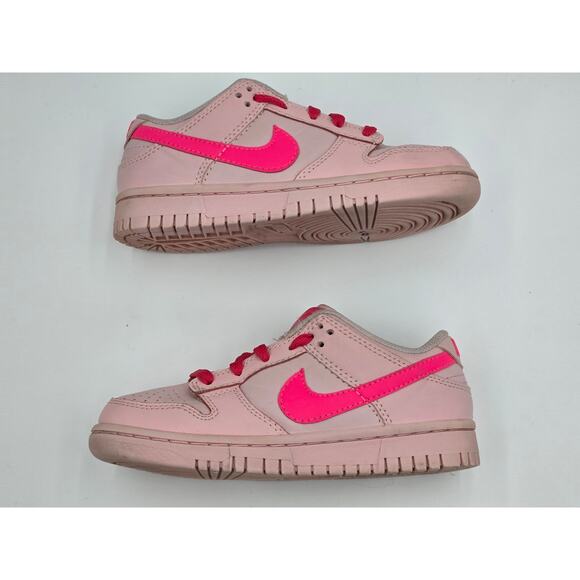 Nike SB Dunk Low GS DH9756-061 Pink Foam and Hyper Pink Youth Skate Shoes Sz1.5Y - Picture 5 of 8